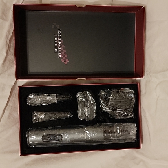 Corkscrew electric wine opener kit - Picture 2 of 2